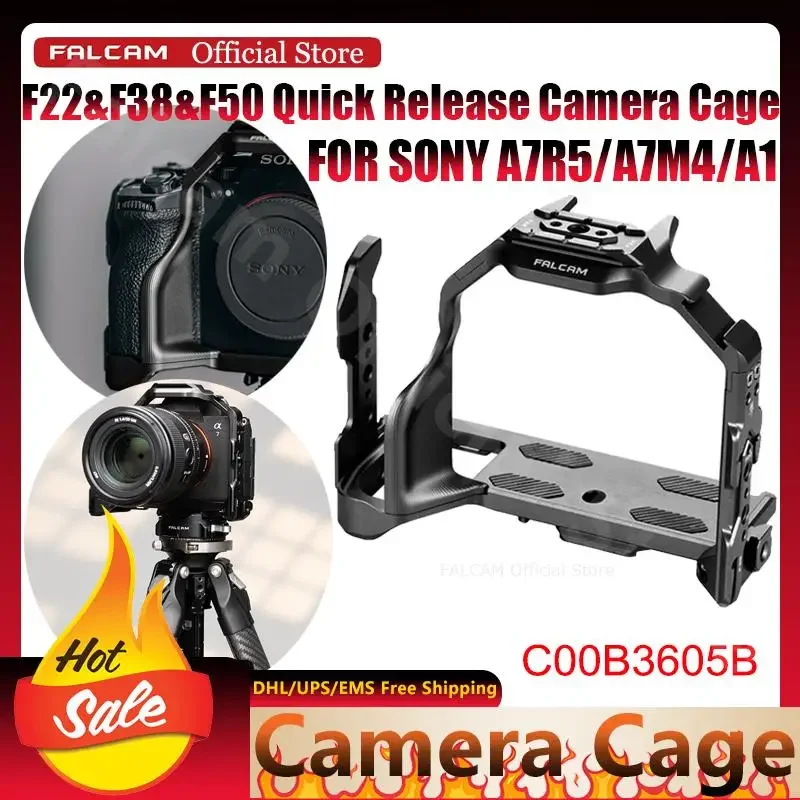 Falcam Official F22&F38&F50 Quick Release Camera Cage FOR SONY A7R5/A7M4/A1/ Comfortable Grip Feel NEW Full Surround Design
Falcam Official F22&F38&F50 Quick Release Camera Cage FOR SONY A7R5/A7M4/A1/ Comfortable Grip Feel NEW Full Surround Design