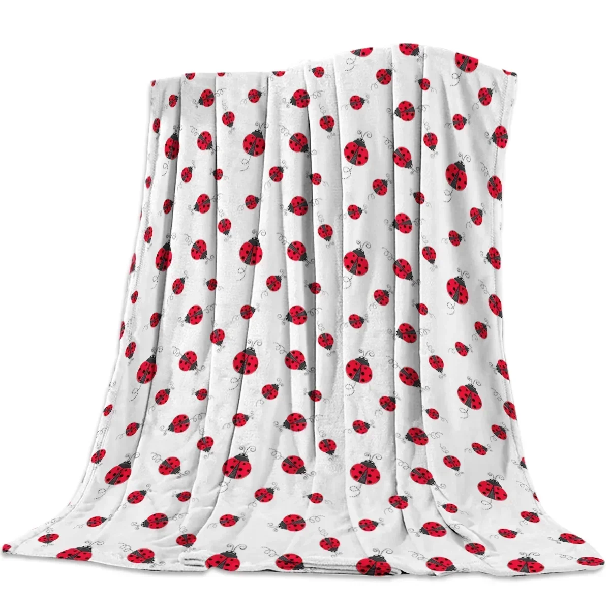 Baby Blanket Red Ladybug Bedspread Babes Carpet Fleece Fluffy Flannel Fleece Travel Wrap Improve Sleep Anti Allergy Decorative
Baby Blanket Red Ladybug Bedspread Babes Carpet Fleece Fluffy Flannel Fleece Travel Wrap Improve Sleep Anti Allergy Decorative