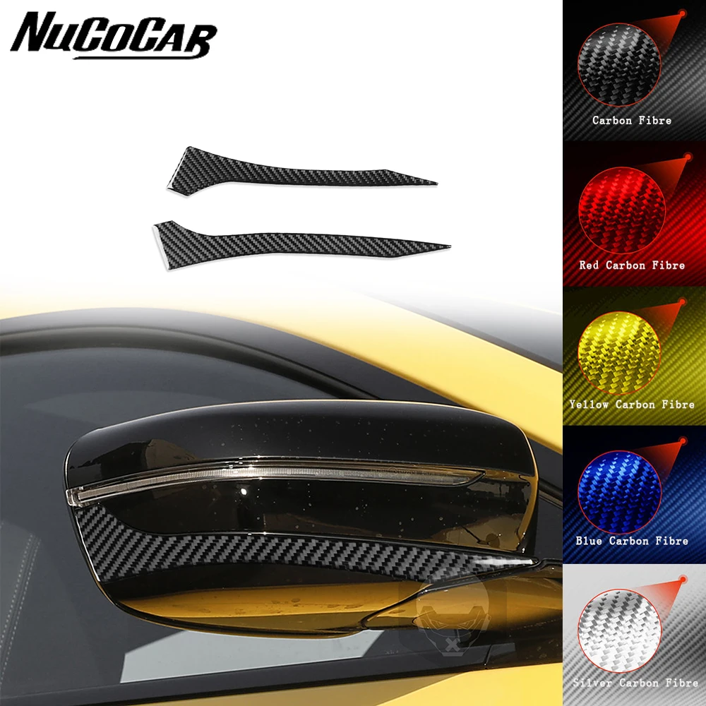 For BMW 4 Series M4 2021-up Carbon Fiber Rear view mirror Panel Trim strip Car Exterior Accessories Decorative Stickers
For BMW 4 Series M4 2021-up Carbon Fiber Rear view mirror Panel Trim strip Car Exterior Accessories Decorative Stickers