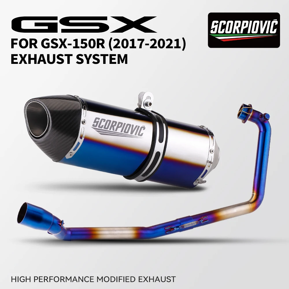 Выхлопная труба Slip-on для Suzuki GSXR150 GSXR125 GSXS150 GSXS125 2017-2024, передняя соединительная труба Moto Escape с интерфейсом 51 мм
Выхлопная труба Slip-on для Suzuki GSXR150 GSXR125 GSXS150 GSXS125 2017-2024, передняя соединительная труба Moto Escape с интерфейсом 51 мм