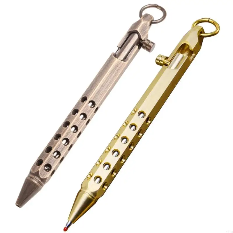 Y5LB Retro Portable Pocket Pen Hexagonal Type Action Brass Gel Pen School Office Stationery Writing Tool
Y5LB Retro Portable Pocket Pen Hexagonal Type Action Brass Gel Pen School Office Stationery Writing Tool