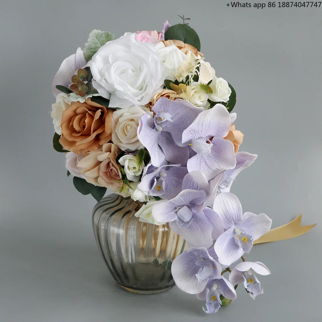Q119 Wholesale European Style Bridal Bouquet Hot Sale Artificial Flower Wedding Bouquet Wedding Supplies
Q119 Wholesale European Style Bridal Bouquet Hot Sale Artificial Flower Wedding Bouquet Wedding Supplies