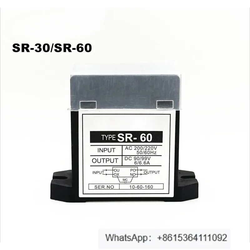 SR-30 rectifier module brake 200 220 AC 90 99 DC
SR-30 rectifier module brake 200 220 AC 90 99 DC