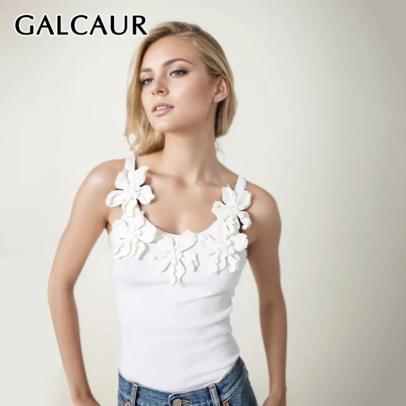 GALCAUR Patchwork Appliques Slimming Tank Top For Women Round Neck Sleeveless Casual Minimalist Fashion Vests Female 2024 New
GALCAUR Patchwork Appliques Slimming Tank Top For Women Round Neck Sleeveless Casual Minimalist Fashion Vests Female 2024 New