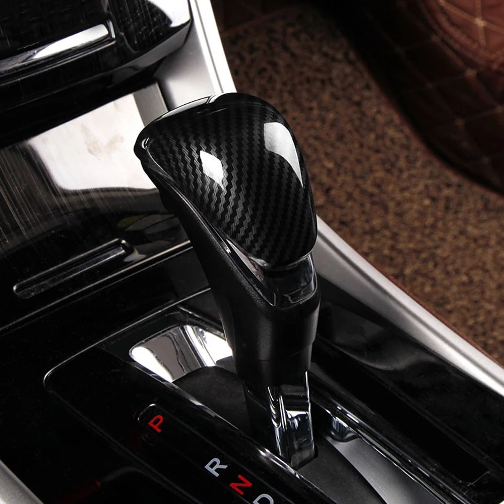 Carbon Fiber Texture Interior Gear Shift Knob Cover Trim Car Decoration Accessories Car Styling Fit For Honda Accord 2013-2017
Carbon Fiber Texture Interior Gear Shift Knob Cover Trim Car Decoration Accessories Car Styling Fit For Honda Accord 2013-2017