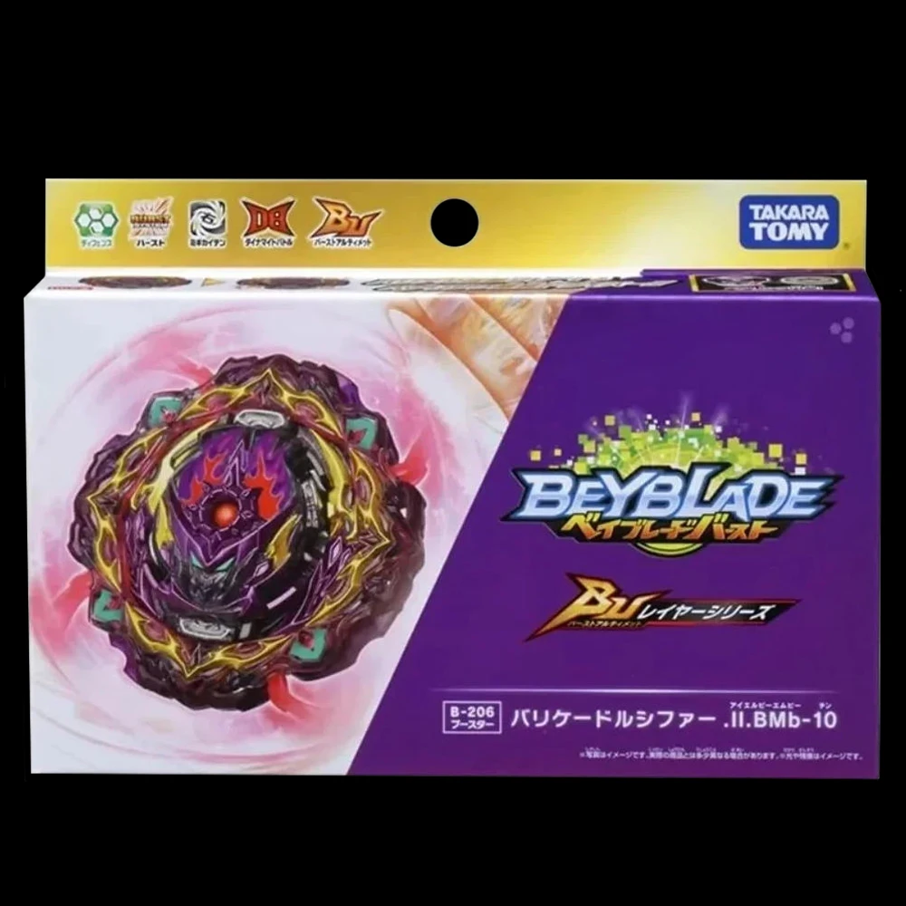 GENUINE TAKARA TOMY BEY Burst B-206 Barricade Lucifer Illegal Bearing Mobius-10 BLADE
GENUINE TAKARA TOMY BEY Burst B-206 Barricade Lucifer Illegal Bearing Mobius-10 BLADE