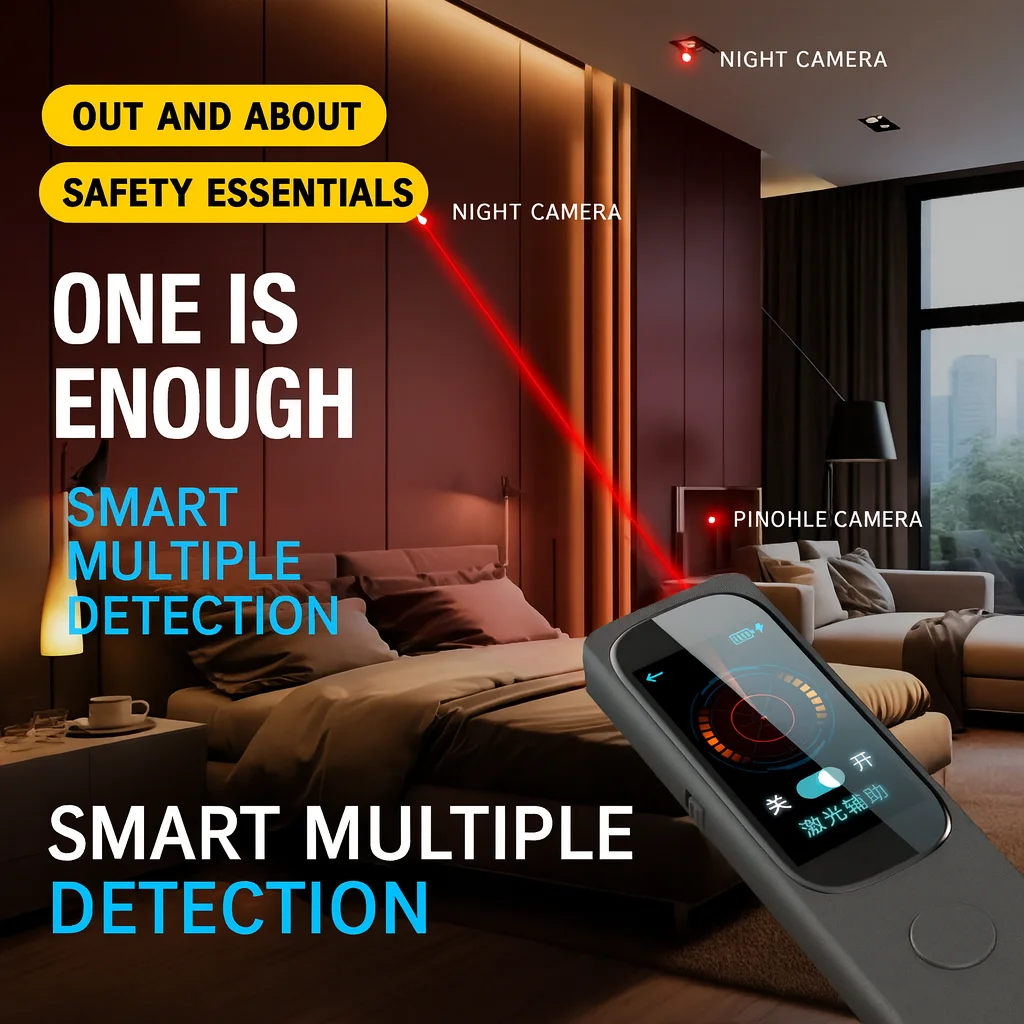 Portable Car GPS Trackers Detector Hide Camera Detectors Anti Candid Camera Finder WiFi Scanners Privacy Protector For Travel
Portable Car GPS Trackers Detector Hide Camera Detectors Anti Candid Camera Finder WiFi Scanners Privacy Protector For Travel