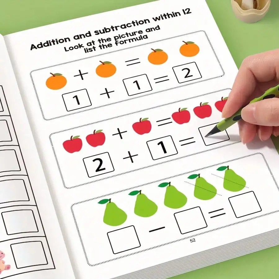 64-Page Math Workbook: Addition And Subtraction Exercises With Easy-To-Understand Arithmetic Skills, Durable Paperback Material, Math Learning Book
64-Page Math Workbook: Addition And Subtraction Exercises With Easy-To-Understand Arithmetic Skills, Durable Paperback Material, Math Learning Book