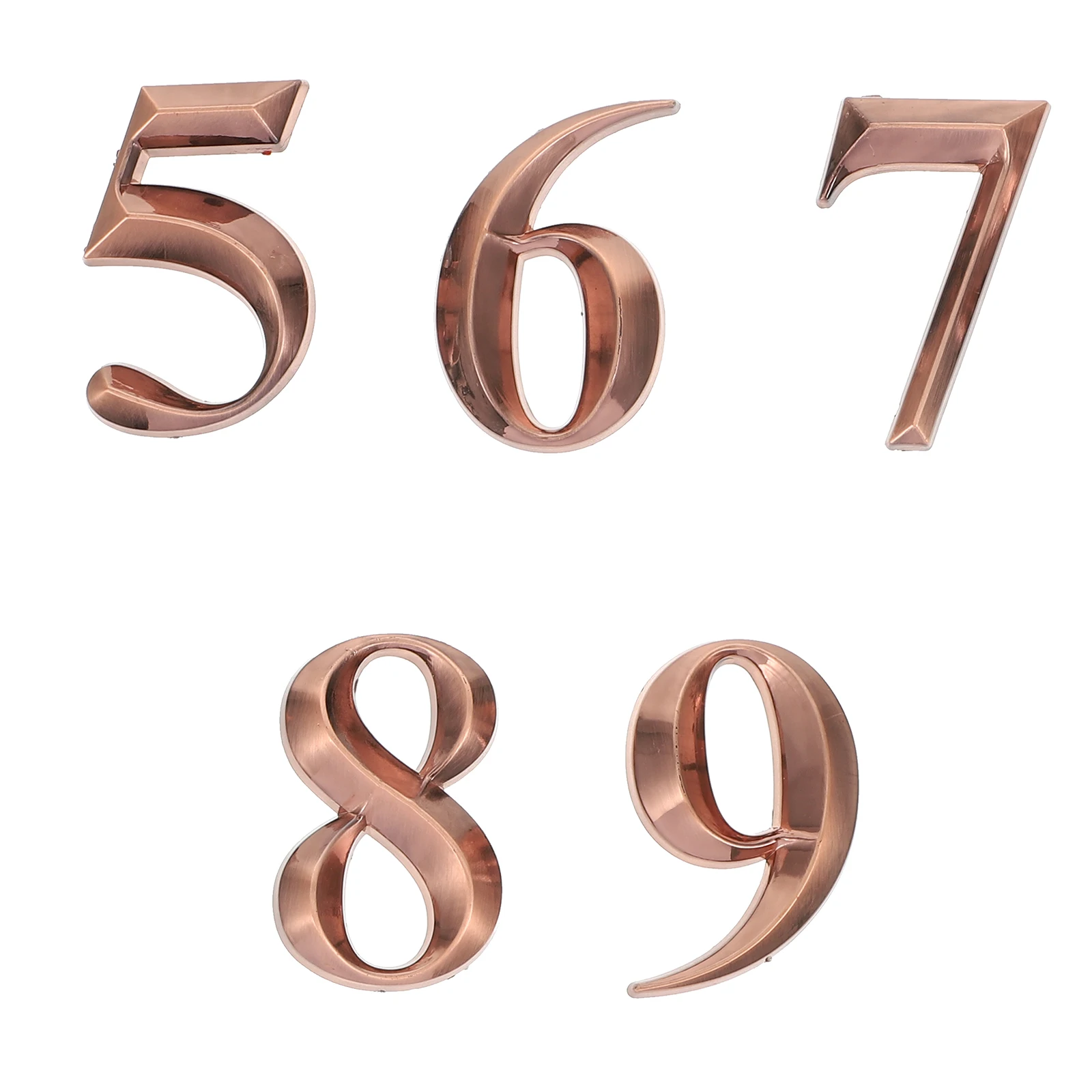 3D Wall Decorative Door Numbers Modern Plaque Address Sign Mailbox Room Marker Hotel Corridor Identification Sticker Abs Resin
3D Wall Decorative Door Numbers Modern Plaque Address Sign Mailbox Room Marker Hotel Corridor Identification Sticker Abs Resin