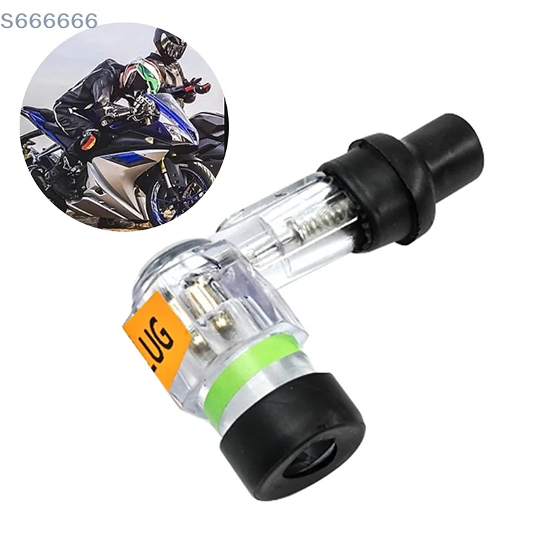 1 Piece Universal Flash Spark Plug High Pressure Cap Elbow Shaped Motorcycle Ignition Spark Plug Cap Motorcycle Accessories
1 Piece Universal Flash Spark Plug High Pressure Cap Elbow Shaped Motorcycle Ignition Spark Plug Cap Motorcycle Accessories
