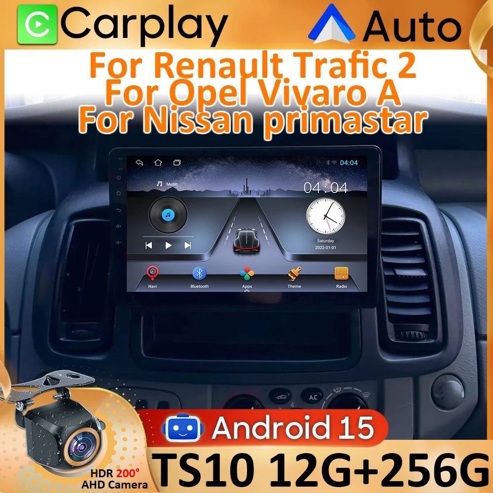 Android 15 Car Radio For Renault Trafic 2 For Opel Vivaro A For Nissan primastar 2006 - 2014 Navigation GPS Carplay No 2din 4G
Android 15 Car Radio For Renault Trafic 2 For Opel Vivaro A For Nissan primastar 2006 - 2014 Navigation GPS Carplay No 2din 4G
