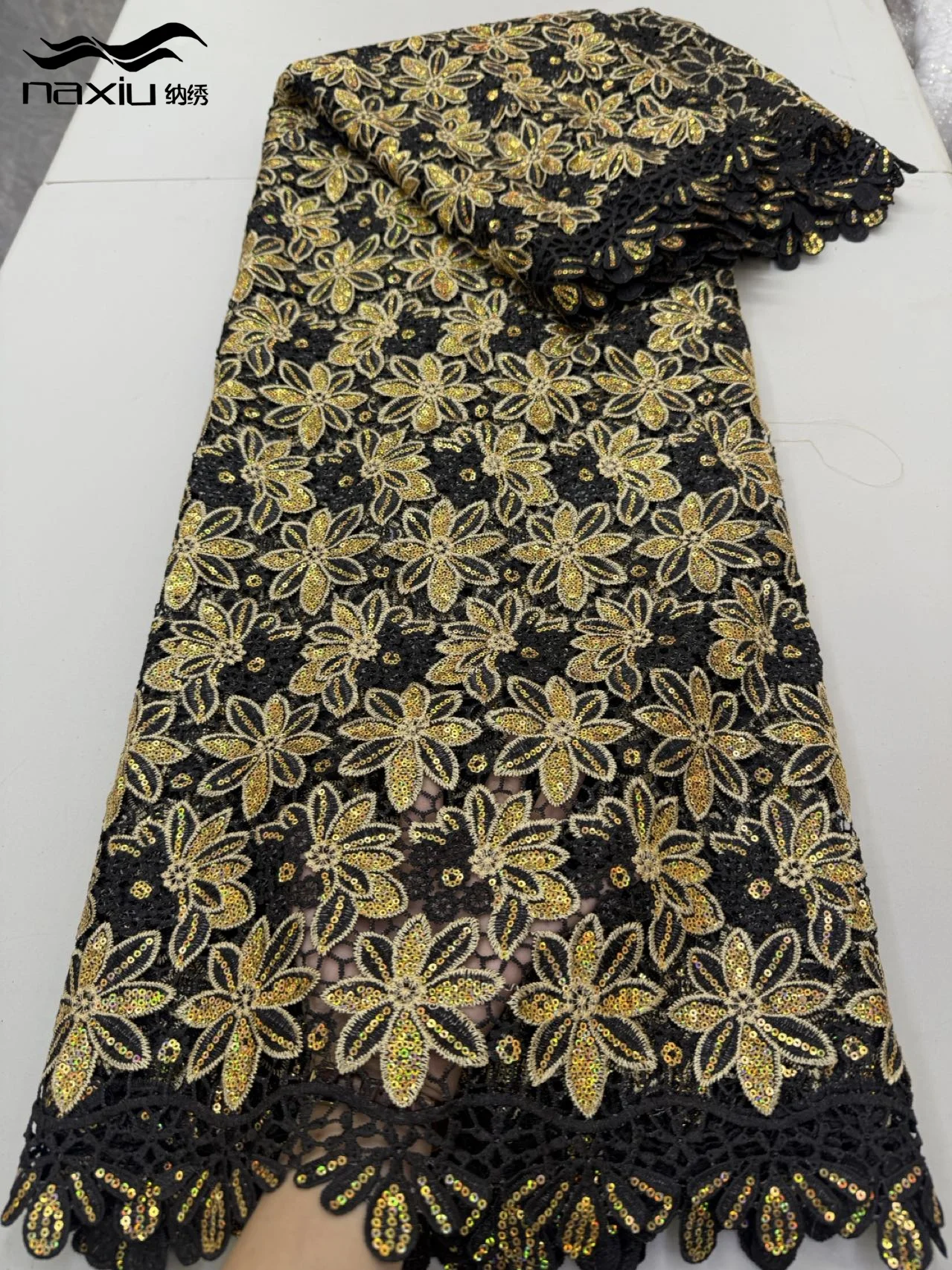 Мадисонская африканская гипюровая кружевная ткань с вышивкой, 5 ярдов, высококачественное шнуровое кружево с блестками для женщин, праздничное платье, французское кружево
Мадисонская африканская гипюровая кружевная ткань с вышивкой, 5 ярдов, высококачественное шнуровое кружево с блестками для женщин, праздничное платье, французское кружево