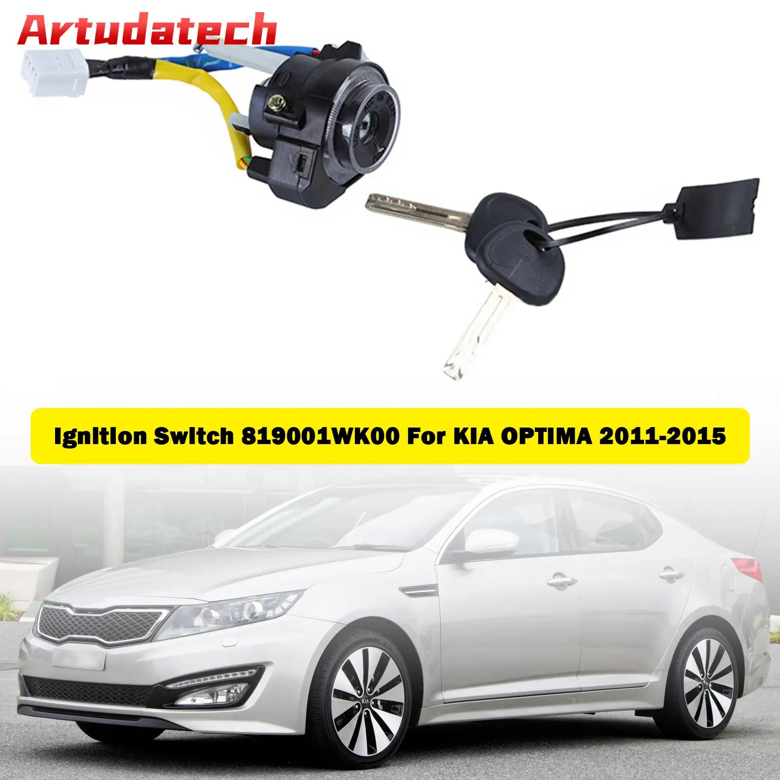 Artudatech Ignition Switch 819001WK00 For KIA OPTIMA 2011 2012 2013 2014 2015
Artudatech Ignition Switch 819001WK00 For KIA OPTIMA 2011 2012 2013 2014 2015