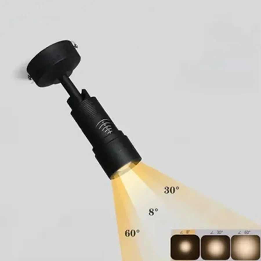 5W 10W 12W Zoomable LED Track Light Adjustable 8°-60° Beam Angle Track Ceiling Spotlight Offiice Showroom Store Decor Rail Lamp
5W 10W 12W Zoomable LED Track Light Adjustable 8°-60° Beam Angle Track Ceiling Spotlight Offiice Showroom Store Decor Rail Lamp