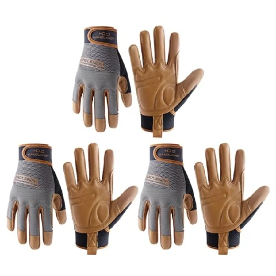 Leather Work Gloves Mens and Women Utility Safety Mechanic Working Gloves Touch Screen Flexible Breathable Yard Work Gloves Bro
Leather Work Gloves Mens and Women Utility Safety Mechanic Working Gloves Touch Screen Flexible Breathable Yard Work Gloves Bro