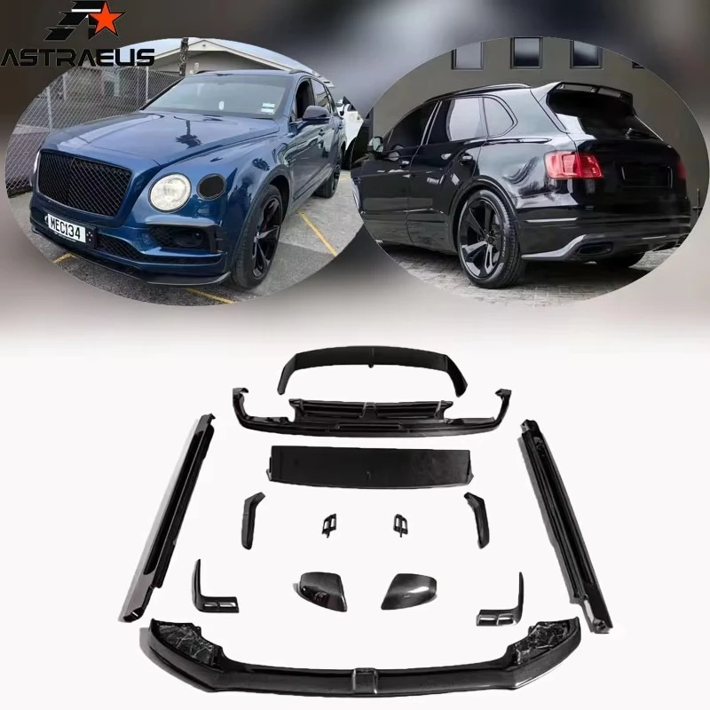 New for Bentley Bentayga W12 Carbon Fibre Car Body Kit Front & Rear Lip Roof Wing Spoiler Bumper Exhaust Cut-Outs Included
New for Bentley Bentayga W12 Carbon Fibre Car Body Kit Front & Rear Lip Roof Wing Spoiler Bumper Exhaust Cut-Outs Included