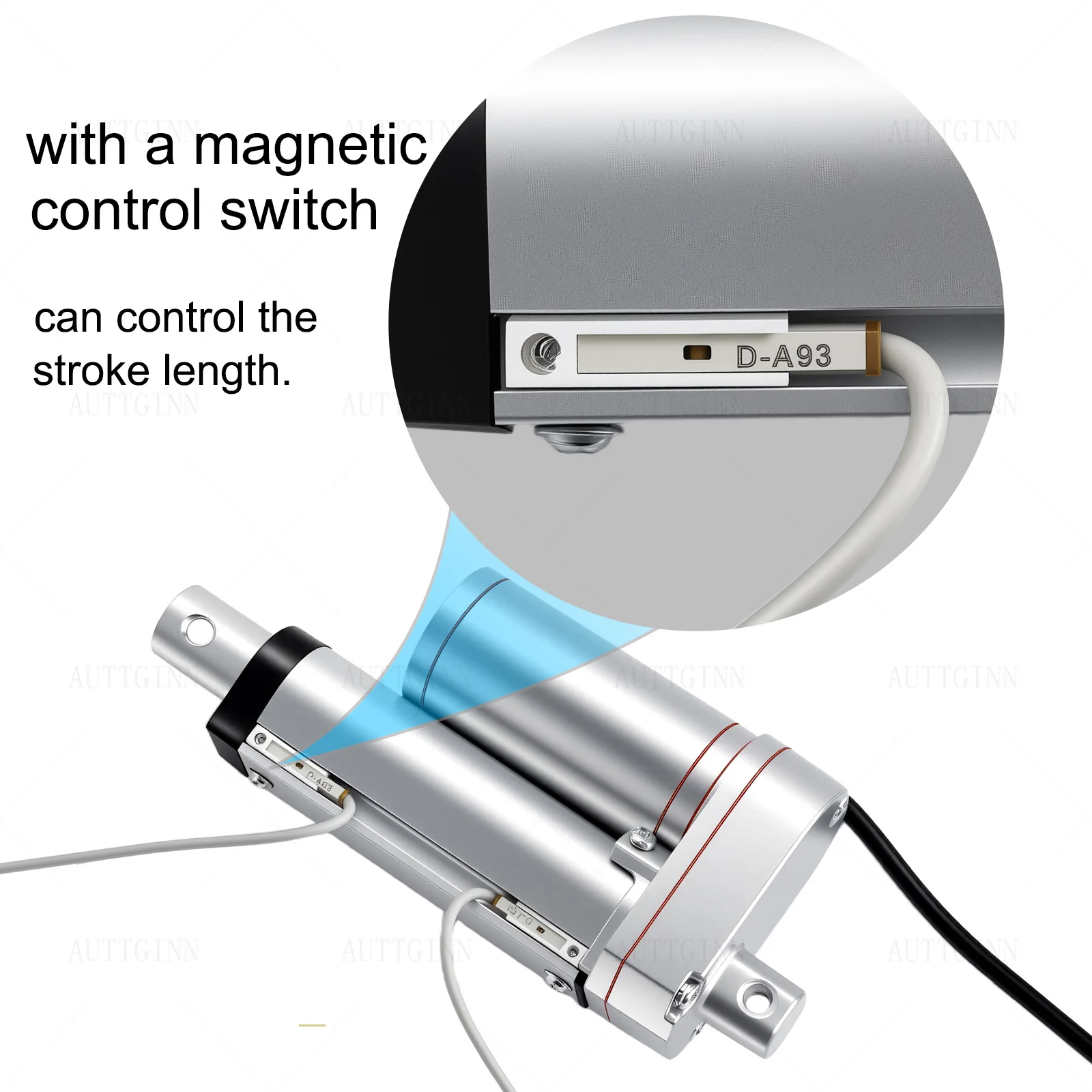 DC12V 750N 10mm/s 50mm stroke Length Adjustable Stroke Electric Linear Actuator with Magnetic Limit Switch For Autom equipment
DC12V 750N 10mm/s 50mm stroke Length Adjustable Stroke Electric Linear Actuator with Magnetic Limit Switch For Autom equipment