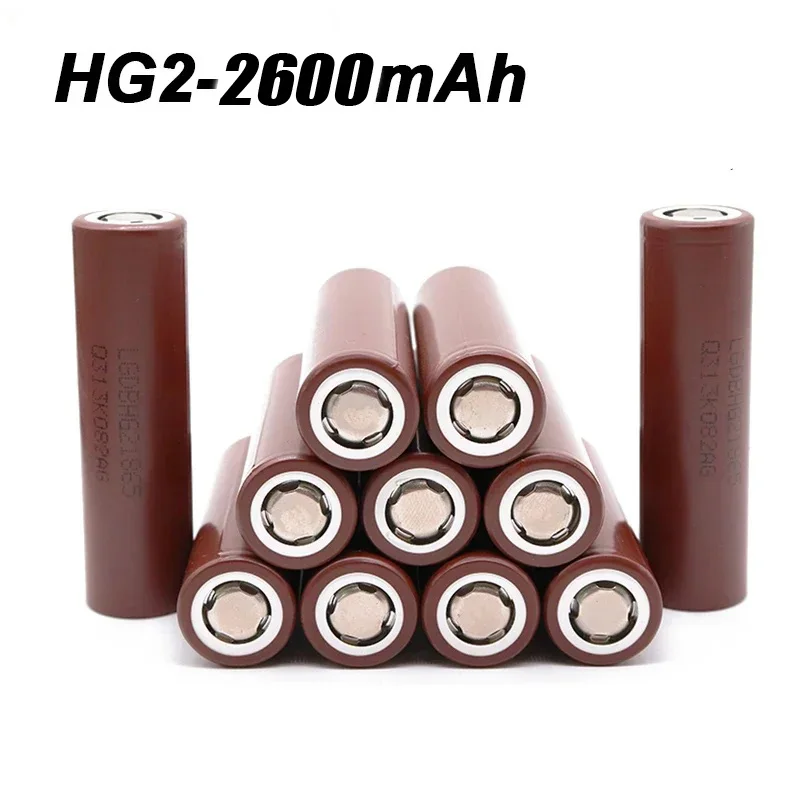 Free Shipping Rechargeable Battery Original 2024NEW Hot Selling 18650Battery Lithium-ion HG2 3.7V 2600MAHfor MicrophoneComputers
Free Shipping Rechargeable Battery Original 2024NEW Hot Selling 18650Battery Lithium-ion HG2 3.7V 2600MAHfor MicrophoneComputers