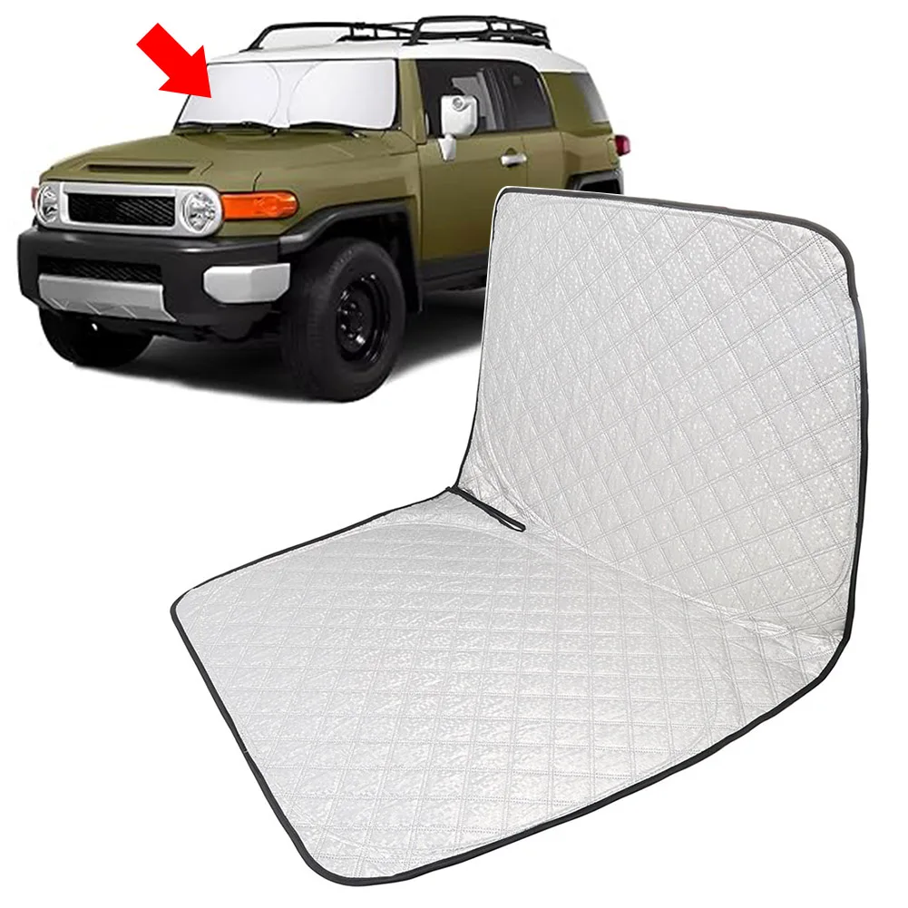 Car Foldable Windshield Sun Shade For Toyota FJ Cruiser Sport Utility 2007-2014
Car Foldable Windshield Sun Shade For Toyota FJ Cruiser Sport Utility 2007-2014