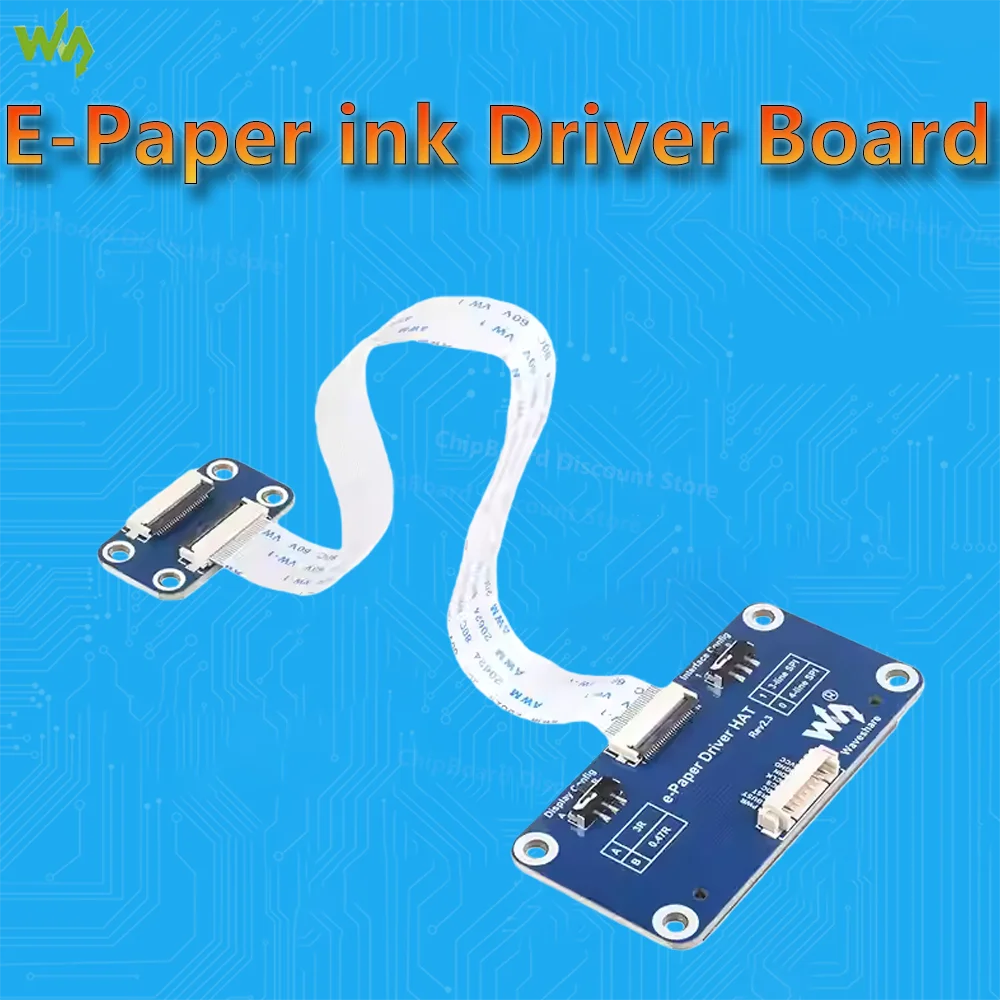 Модуль драйвера экрана E-Paper Ink Waveshare HAT с интерфейсом SPI для Raspberry Pi 4 / Raspberry Pi Zero W / Jetson Nano
Модуль драйвера экрана E-Paper Ink Waveshare HAT с интерфейсом SPI для Raspberry Pi 4 / Raspberry Pi Zero W / Jetson Nano