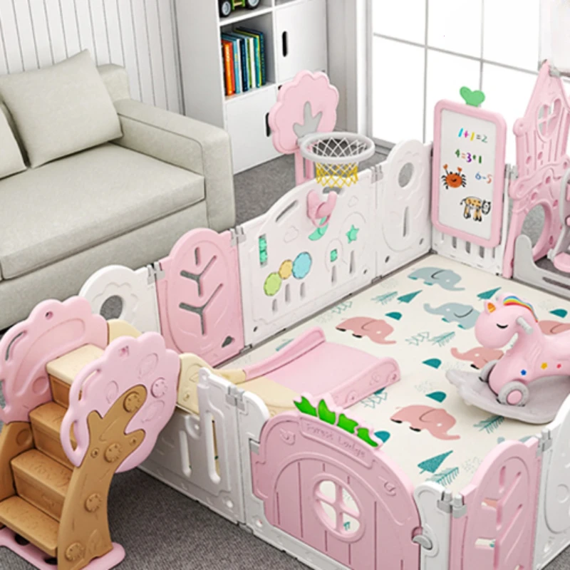 Game fence, indoor baby home playground, baby safety crawling mat, protective fence
Game fence, indoor baby home playground, baby safety crawling mat, protective fence