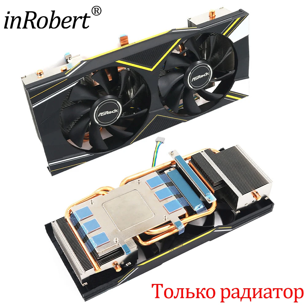 Video Card Fan Replacement for Asrock RX 5600 XT Challenger RX5600XT Graphics Card Cooling Heat Sink New Original
Video Card Fan Replacement for Asrock RX 5600 XT Challenger RX5600XT Graphics Card Cooling Heat Sink New Original