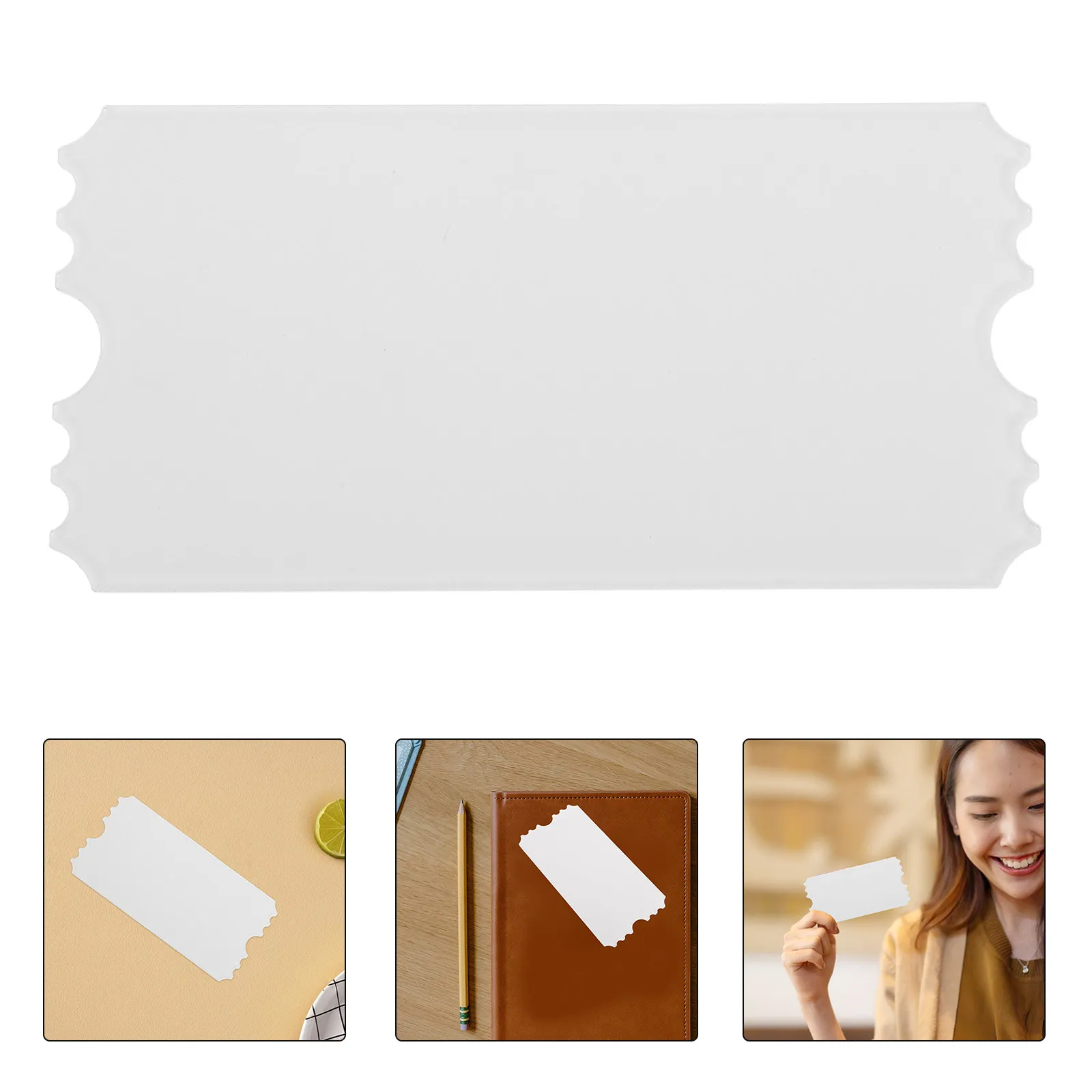 Акриловые заготовки для сублимации: листы для термотрансферной печати для DIY-билетов на концерты, розыгрыши призов, свадьбы, выпускные, мероприятия, карнавалы
Акриловые заготовки для сублимации: листы для термотрансферной печати для DIY-билетов на концерты, розыгрыши призов, свадьбы, выпускные, мероприятия, карнавалы