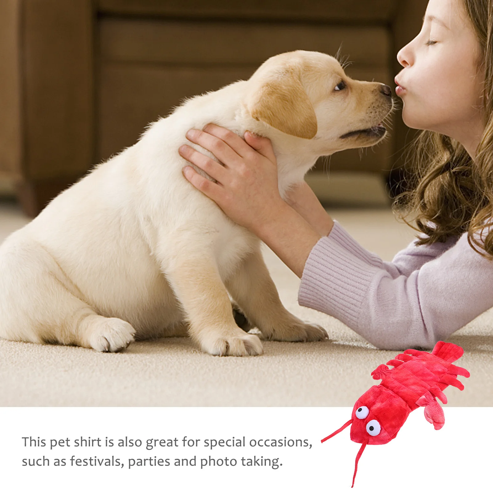 Pet Lobster Halloween Costume Red Creative Lobster Shape Dog Clothes Funny Pet Supplies Party Dress Up Dog Clothes
Pet Lobster Halloween Costume Red Creative Lobster Shape Dog Clothes Funny Pet Supplies Party Dress Up Dog Clothes