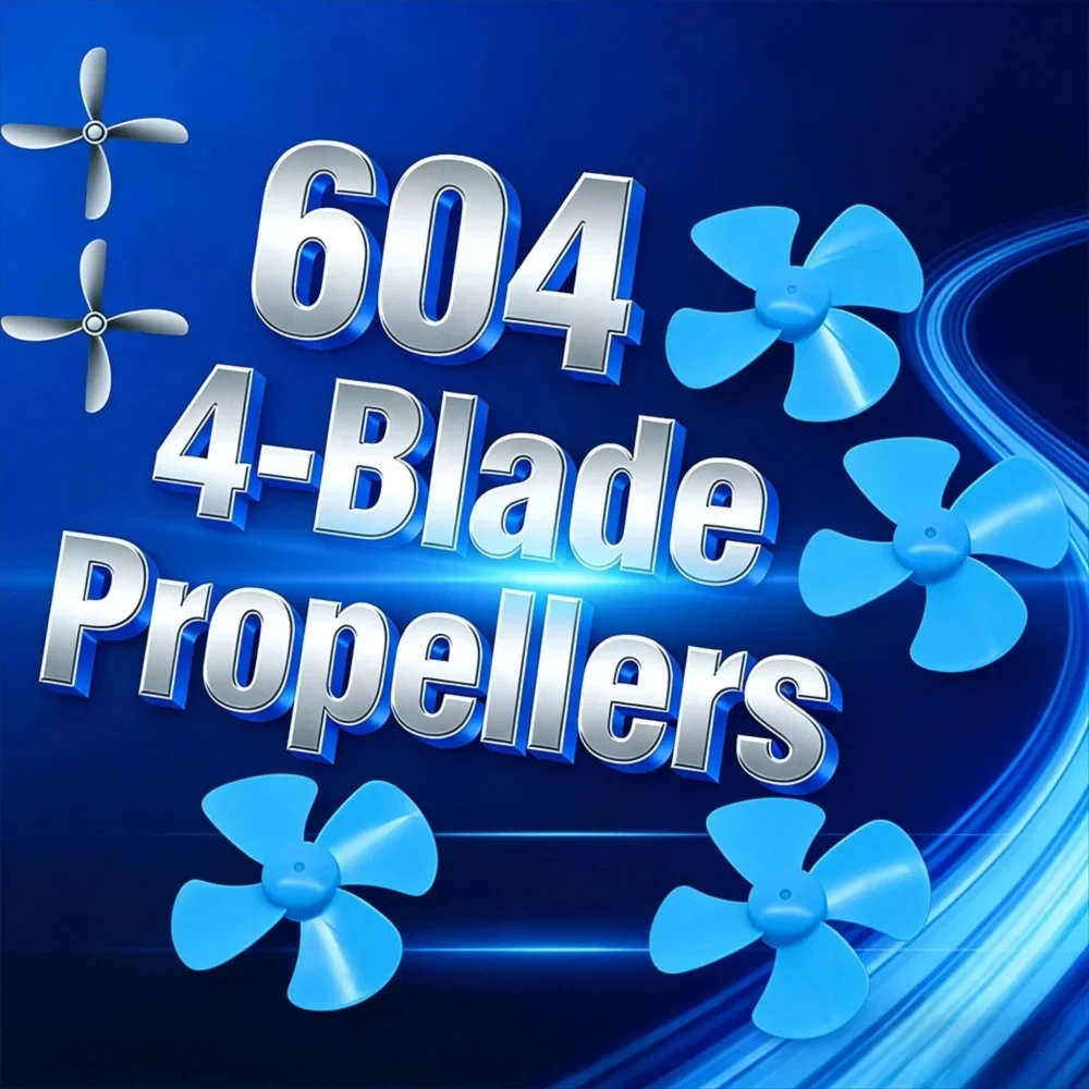 20pcs/lot 604 4-Blade Propellers Compatible 2212 2216 Motor For RC Model Accessories Parts DIY
20pcs/lot 604 4-Blade Propellers Compatible 2212 2216 Motor For RC Model Accessories Parts DIY