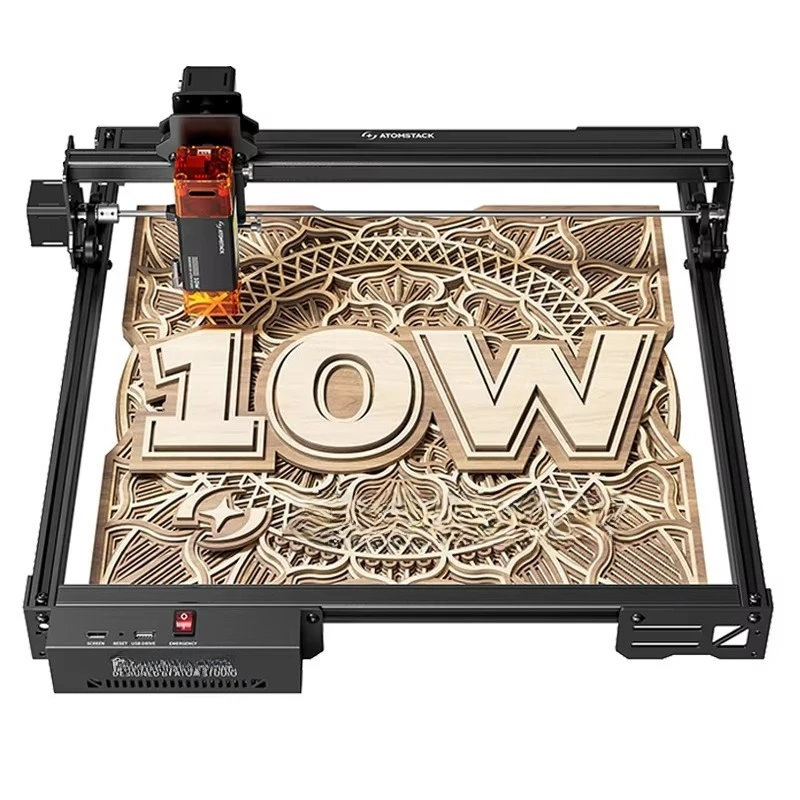 Xiangyin ATOMSTACK 10W Engraver A10 PRO V2 CNC Cutter 0.06mm High Accuracy Engraving Machine For Wood Metal Dark Acrylic L
Xiangyin ATOMSTACK 10W Engraver A10 PRO V2 CNC Cutter 0.06mm High Accuracy Engraving Machine For Wood Metal Dark Acrylic L