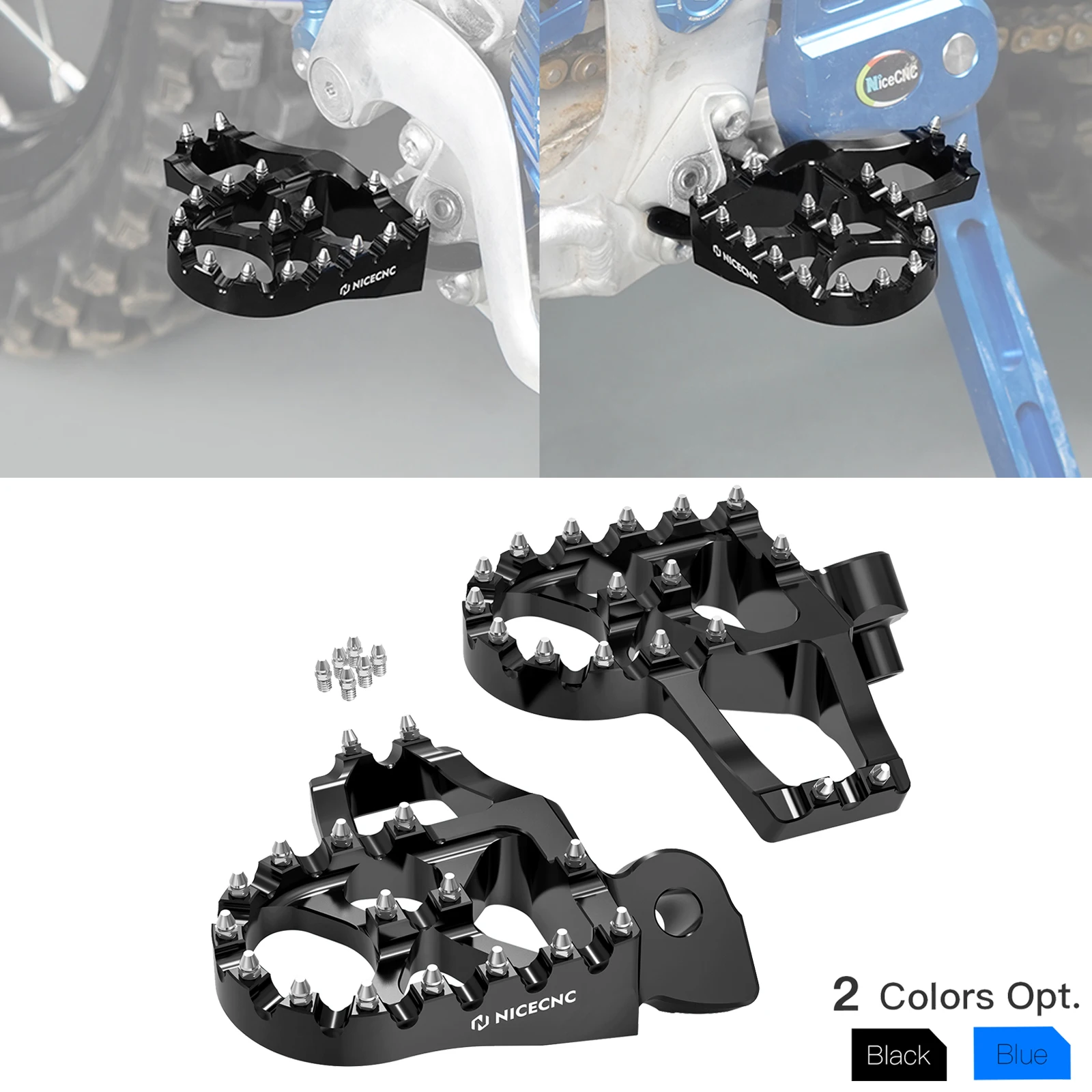 NICECNC For Yamaha YZ125 YZ250 1998-2023 YZ250F YZ450F WR250F WR450F YZ250FX YZ450FX YZ 85 125X 250X Extender Foot Pegs Footrest
NICECNC For Yamaha YZ125 YZ250 1998-2023 YZ250F YZ450F WR250F WR450F YZ250FX YZ450FX YZ 85 125X 250X Extender Foot Pegs Footrest