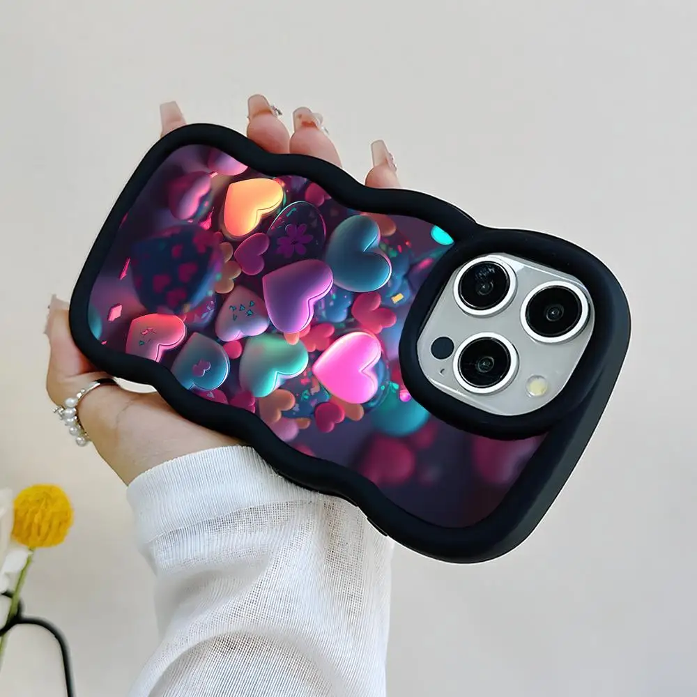 Чехол для телефона Y2K Glowing Hearts для iPhone 17 16 15 14 13 12 11 Air Pro Max Plus, с волнистым краем, из ТПУ, разноцветный, красивый, роскошный
Чехол для телефона Y2K Glowing Hearts для iPhone 17 16 15 14 13 12 11 Air Pro Max Plus, с волнистым краем, из ТПУ, разноцветный, красивый, роскошный