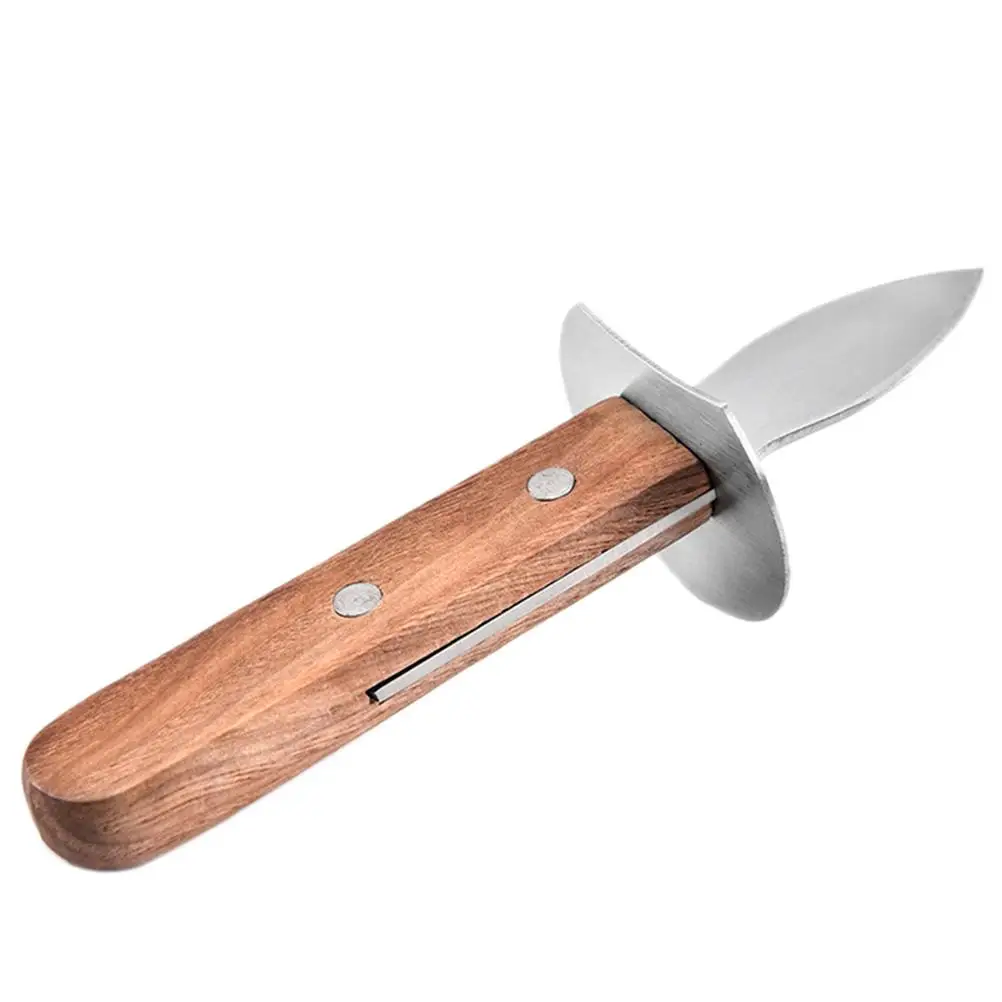 Oyster Shucker Knife Stainless Steel Seafood Tool for Shellfish Clams Scallop Blade Wooden Handle Kitchen Gadgets
Oyster Shucker Knife Stainless Steel Seafood Tool for Shellfish Clams Scallop Blade Wooden Handle Kitchen Gadgets