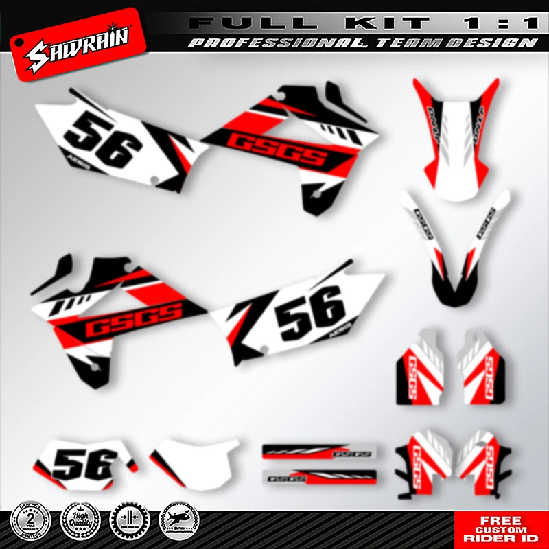 Sawrain Motorcycle Graphics Backgrounds Decal Stickers Kits for GASGAS EC 2007 2008 2009 006
Sawrain Motorcycle Graphics Backgrounds Decal Stickers Kits for GASGAS EC 2007 2008 2009 006