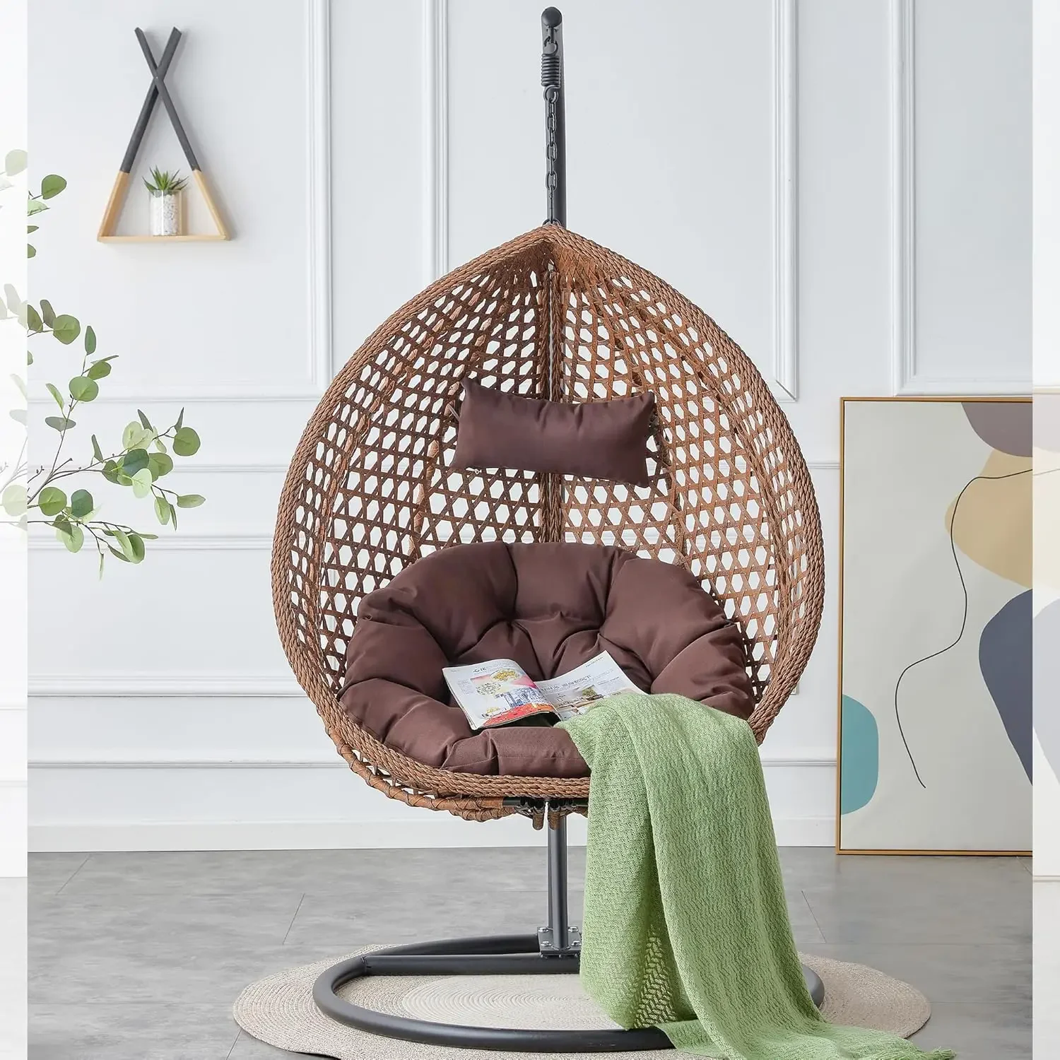 -Заводское высококачественное кресло-качалка из полиэтиленового ротанга с одним яйцом, кресло-качалка для террасы, двора, сада, отдыха
-Заводское высококачественное кресло-качалка из полиэтиленового ротанга с одним яйцом, кресло-качалка для террасы, двора, сада, отдыха