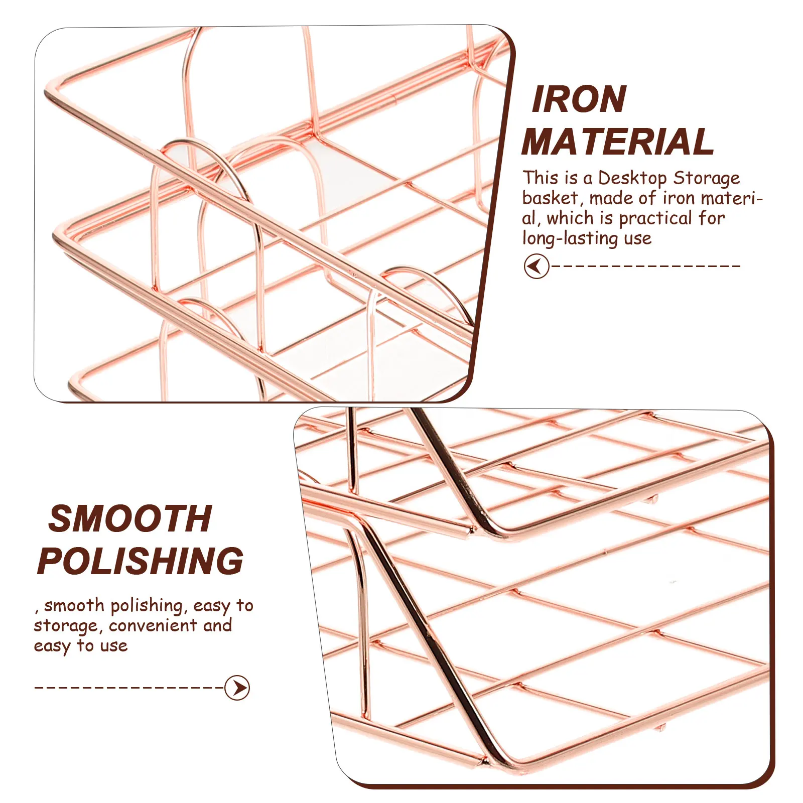 2pcs File Desk Trays A4 Iron Document File Organizer For Desk Holders Magazine Rack Rose Gold Storage Solution
2pcs File Desk Trays A4 Iron Document File Organizer For Desk Holders Magazine Rack Rose Gold Storage Solution