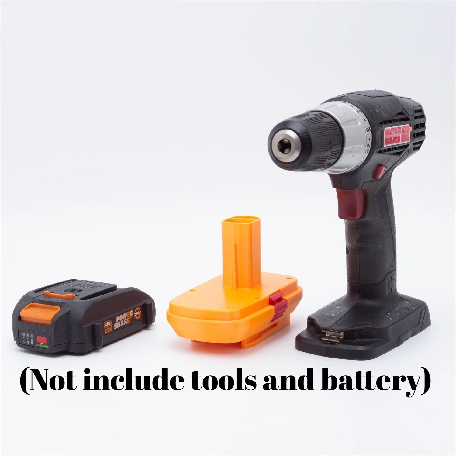 Battery Adapter Converter For Worx 20v 6pin Lithium To Craftsman 19.2v Power Tools Accessorie(Not include tools and battery)
Battery Adapter Converter For Worx 20v 6pin Lithium To Craftsman 19.2v Power Tools Accessorie(Not include tools and battery)