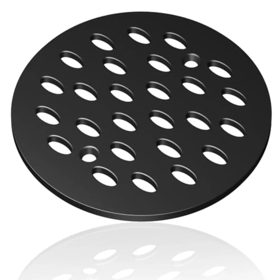 Shower Drain Cover, 4-1/4" Screw-in Floor Drain Cover, Shower Strainer Grate Drain Replacement Cover, Easy to Install Stainless
Shower Drain Cover, 4-1/4" Screw-in Floor Drain Cover, Shower Strainer Grate Drain Replacement Cover, Easy to Install Stainless