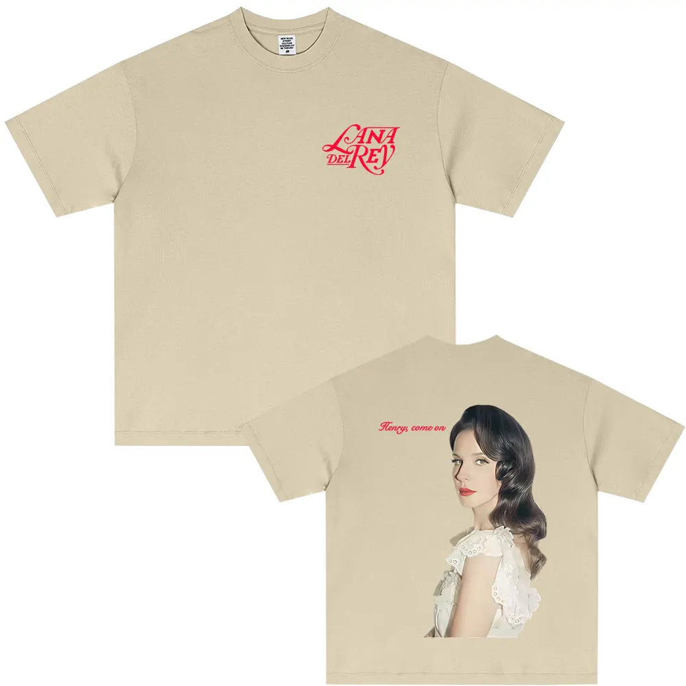 Lana Del Rey Henry Come on Album Cover Graphic T-shirt Men Women Hip Hop Fashion Pop Music Short Sleeve Tshirt Unisex Streetwear
Lana Del Rey Henry Come on Album Cover Graphic T-shirt Men Women Hip Hop Fashion Pop Music Short Sleeve Tshirt Unisex Streetwear