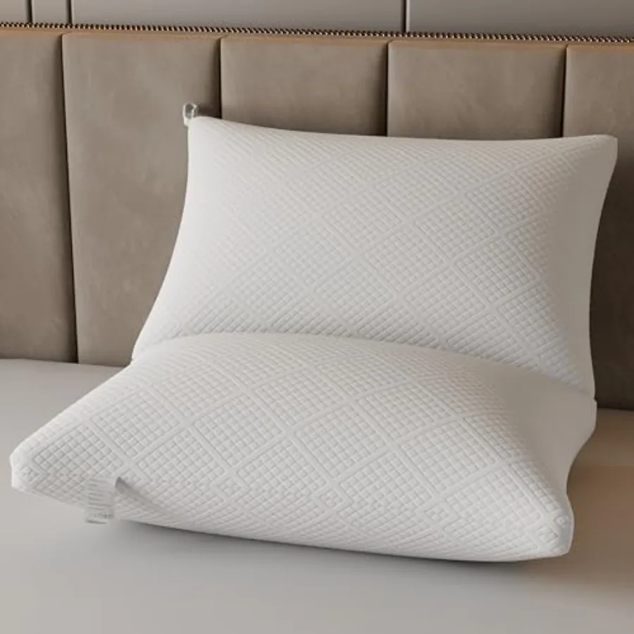 Роскошные подушки со вставками, подушка для сна из пены с эффектом памяти премиум-класса для всех позиций сна, дышащий чехол DWhite 20x30, идеально подходит для Sid
Роскошные подушки со вставками, подушка для сна из пены с эффектом памяти премиум-класса для всех позиций сна, дышащий чехол DWhite 20x30, идеально подходит для Sid