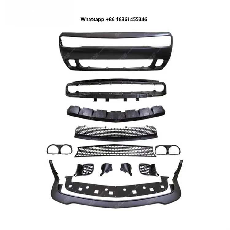 PP Material Body Kit for Challenger Upgrade to Hell Cat Style Front Bumper with Front Lip Grill Car Parts
PP Material Body Kit for Challenger Upgrade to Hell Cat Style Front Bumper with Front Lip Grill Car Parts