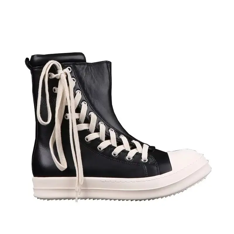 Owen Seak Men High Top Shoes Women Casual Platform Sneakers Leather Luxury Trainers Lace Up Zip Autumn Black Designer Shoes
Owen Seak Men High Top Shoes Women Casual Platform Sneakers Leather Luxury Trainers Lace Up Zip Autumn Black Designer Shoes