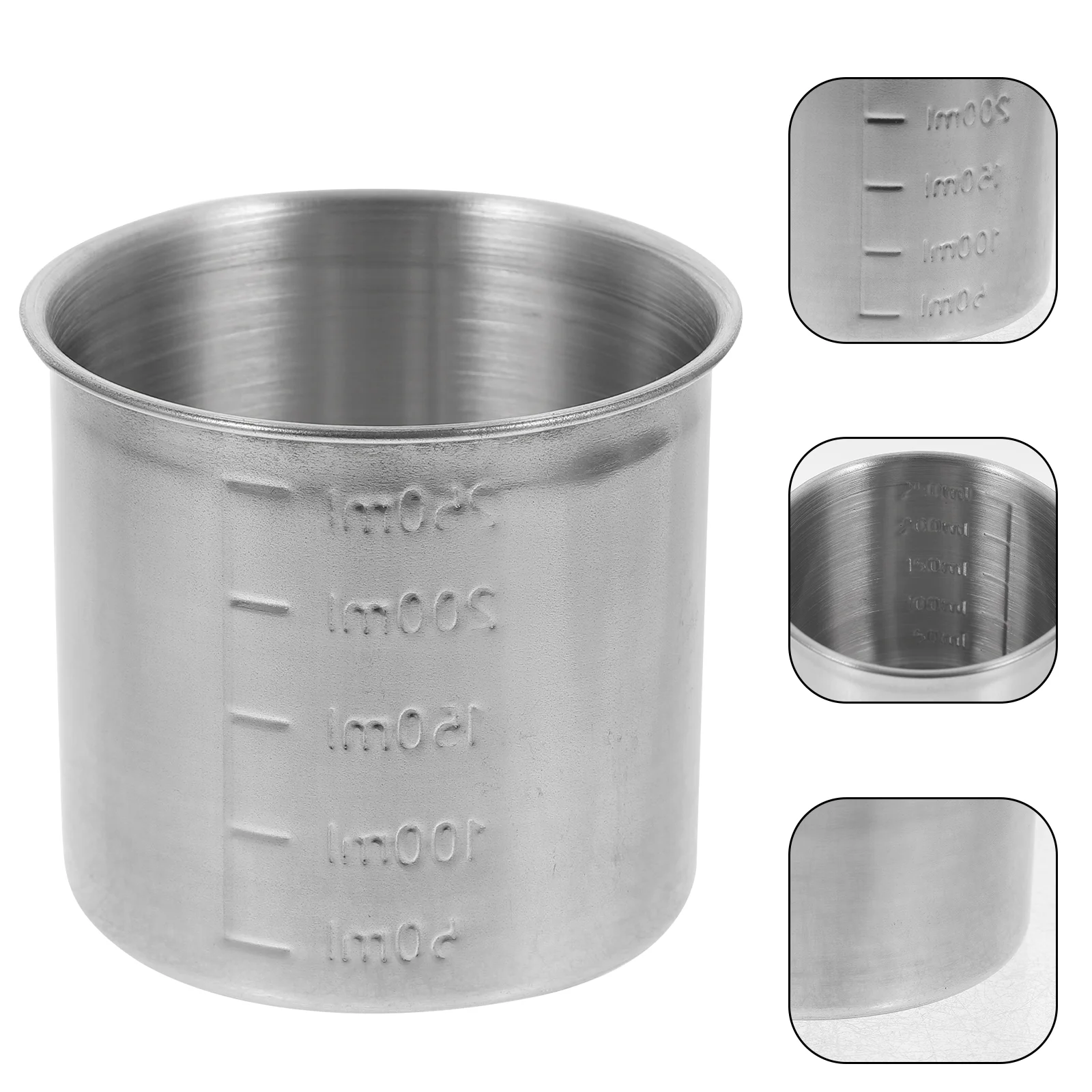 Stainless Steel Measuring Cup Food Containers Drinking Smooth Kitchen Table Centerpieces Dairy
Stainless Steel Measuring Cup Food Containers Drinking Smooth Kitchen Table Centerpieces Dairy