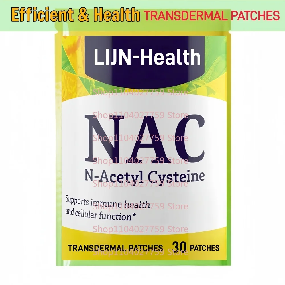 30 Patches NAC (N-Acetyl Cysteine) Transdermal Patches for Immune Health & Cellular Function
30 Patches NAC (N-Acetyl Cysteine) Transdermal Patches for Immune Health & Cellular Function
