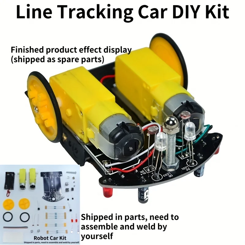 Smart Robot Car Kit for R3 Accessories Intelligent Car DIY Accessories Kit Electronic Line Tracking Module STEM Toys for Adults
Smart Robot Car Kit for R3 Accessories Intelligent Car DIY Accessories Kit Electronic Line Tracking Module STEM Toys for Adults