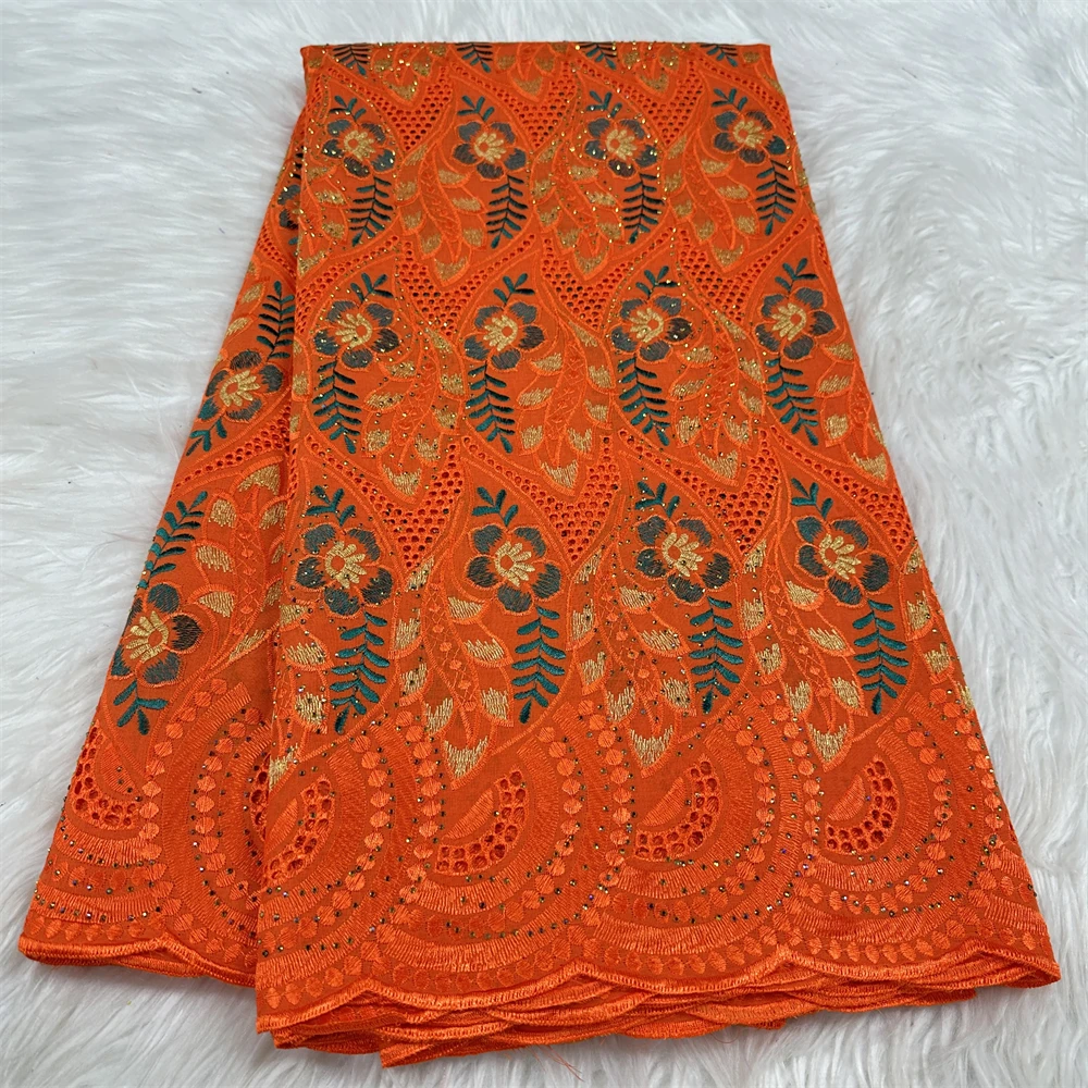 Новейшая швейцарская кружевная вуаль в Швейцарии, африканская кружевная ткань, 5 ярдов, африканская хлопковая вышивка, швейцарская кружевная ткань для праздничного платья 
Новейшая швейцарская кружевная вуаль в Швейцарии, африканская кружевная ткань, 5 ярдов, африканская хлопковая вышивка, швейцарская кружевная ткань для праздничного платья