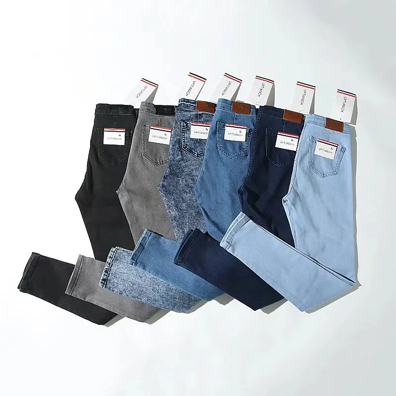 Retro High Waist Super Elastic Skinny Jeans Women's Autumn Winter Slimming High Waist Pencil Jeans Cotton Stretch Denim
Retro High Waist Super Elastic Skinny Jeans Women's Autumn Winter Slimming High Waist Pencil Jeans Cotton Stretch Denim