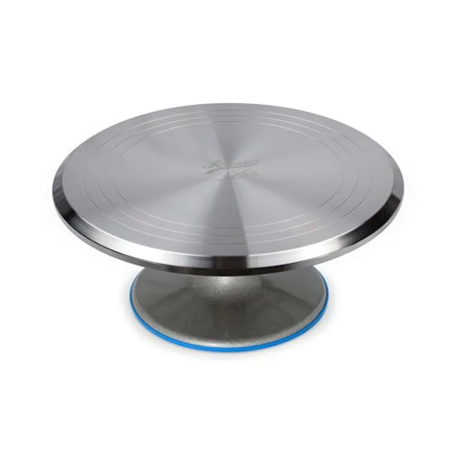 Revolving Cake Decorating Stand 615 12" Round Aluminum Base White
Revolving Cake Decorating Stand 615 12" Round Aluminum Base White