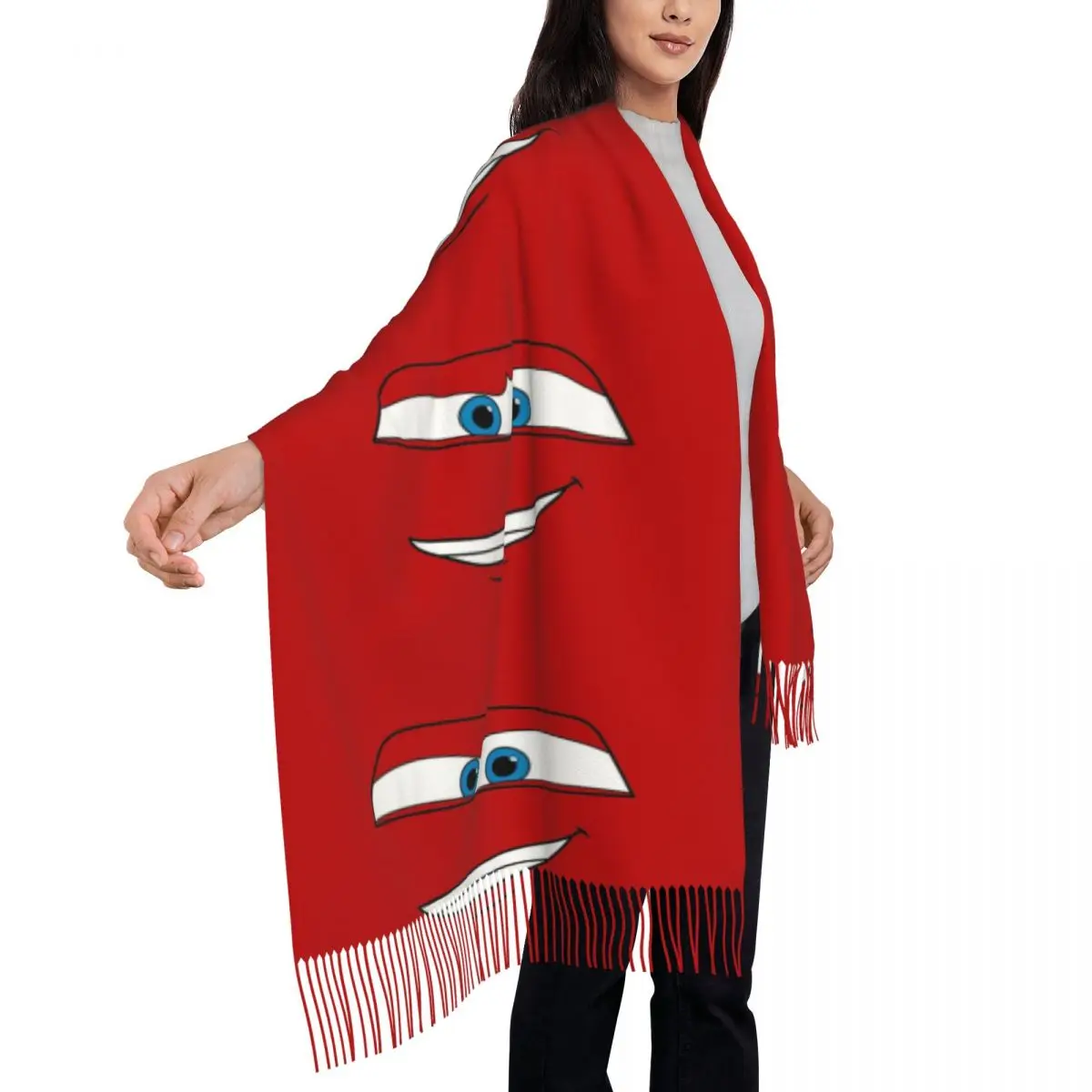 Cars Lightning Mcqueen Shawl Wrap Womens Winter Warm Large Soft Scarf Neckerchief Tassel Scarves
Cars Lightning Mcqueen Shawl Wrap Womens Winter Warm Large Soft Scarf Neckerchief Tassel Scarves