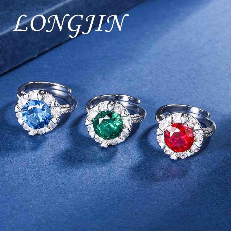 2024 New in High Quality Materials 10 Mm Round Emerald Blue Crystal Adjustable Ring Minimalist Design Women Jewelry Wide Variety
2024 New in High Quality Materials 10 Mm Round Emerald Blue Crystal Adjustable Ring Minimalist Design Women Jewelry Wide Variety